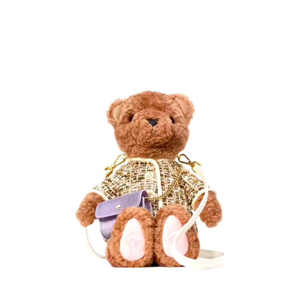 New with tags Kate Spade RETAILS $449 Oh What Fun Crossbody Collectable Bear Bag